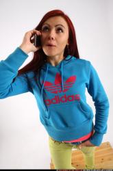 Nina Calling Cellphone